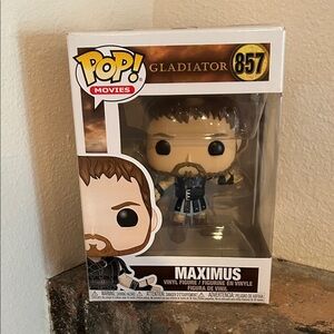 Funko Gladiator Maximus Figure with Black and Brown Details New in box
